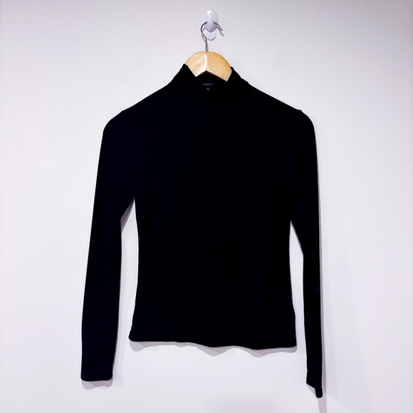 DYNAMITE Black turtleneck top - Picture 1 of 7